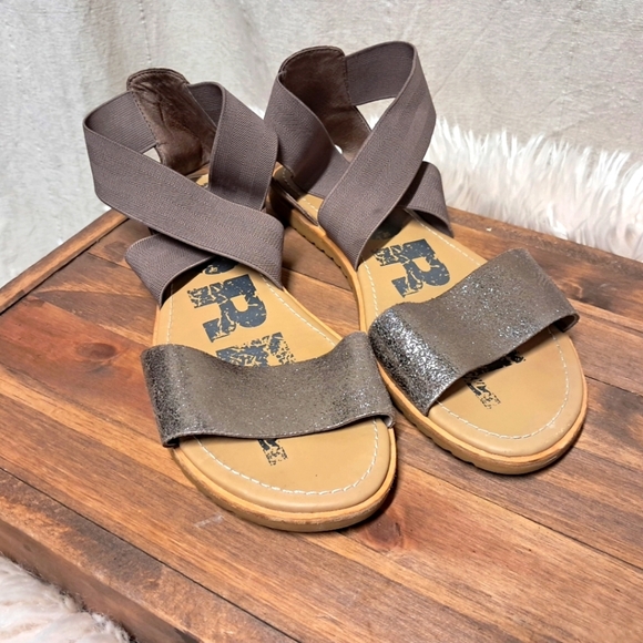 Sorel Ella II Shimmer Sandals Size 9 - Picture 2 of 5